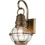 Elstead Lighting Bridge Point kinkiet zewnętrzny 1x60 W mosiądz KL-BRIDGEPOINT-S-NBR zdj.1