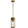 Elstead Lighting Camillo lampa wisząca zewnętrzna 1x60 W mosiądz KL-CAMILLO-P-PNBR zdj.1