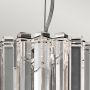Elstead Lighting Crystal Skye lampa wisząca 2x3 W chrom KL-CRYSTAL-SKYE-MP zdj.5