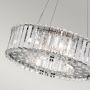 Elstead Lighting Crystal Skye lampa wisząca 6x3 W chrom KL-CRYSTAL-SKYE-P-A zdj.4