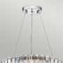 Elstead Lighting Crystal Skye lampa wisząca 8x3 W chrom KL-CRYSTAL-SKYE8 zdj.4