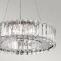 Elstead Lighting Crystal Skye lampa wisząca 8x3 W chrom KL-CRYSTAL-SKYE8 zdj.5