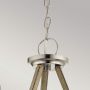 Elstead Lighting Deryn lampa wisząca 3x60 W szary/popielaty KL-DERYN3-DAG zdj.4