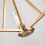 Elstead Lighting Deryn lampa wisząca 3x60 W mosiądz KL-DERYN3-NBR zdj.5
