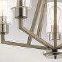 Elstead Lighting Deryn lampa wisząca 5x60 W szary/popielaty KL-DERYN5-DAG zdj.7