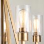Elstead Lighting Deryn lampa wisząca 5x60 W mosiądz KL-DERYN5-NBR zdj.4