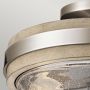 Elstead Lighting Grand Bank lampa podsufitowa 2x60 W szara KL-GRAND-BANK-SF zdj.4