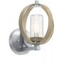Elstead Lighting Grand Bank kinkiet 1x40 W szary KL-GRAND-BANK1-DAG zdj.1
