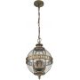 Elstead Lighting Halleron lampa wisząca 3x40 W oksydowany brąz KL-HALLERON-8M-BU zdj.3