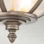 Elstead Lighting Halleron plafon zewnętrzny 3x40 W oksydowany brąz KL-HALLERON-F-BU zdj.4