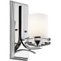 Elstead Lighting Hendrik kinkiet 1x3 W chrom KL-HENDRIK1-BATH zdj.1
