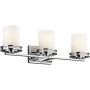 Elstead Lighting Hendrik kinkiet 3x3 W chrom KL-HENDRIK3-BATH zdj.1