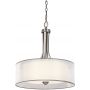 Elstead Lighting Lacey lampa wisząca 4x40 W antyczny pewter/biała KL-LACEY-P-L-AP zdj.1