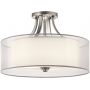 Elstead Lighting Lacey lampa podsufitowa 4x40 W antyczny pewter/biała KL-LACEY-SFM-AP zdj.1