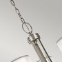 Elstead Lighting Lacey lampa wisząca 9x40 W antyczny pewter/biała KL-LACEY9-AP zdj.5