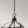 Elstead Lighting Larkin lampa wisząca 3x60 W stary brąz KL-LARKIN-P-M-OZ zdj.3