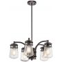 Elstead Lighting Lyndon lampa wisząca 5x60 W brązowa KL-LYNDON-5P-AZ zdj.1