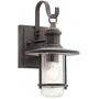Elstead Lighting Riverwood kinkiet zewnętrzny 1x60 W postarzany cynk KL-RIVERWOOD2-S zdj.1