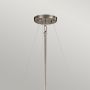 Elstead Lighting Silver Coral lampa wisząca 3x60 W KL-SILVER-CORAL-P-A zdj.4