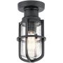 Elstead Lighting Suri lampa podsufitowa zewnętrzna 1x40 W czarna KL-SURI-F zdj.1