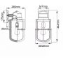 Elstead Lighting Suri kinkiet zewnętrzny 1x60 W czarny KL-SURI-L zdj.2