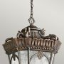 Elstead Lighting Tournai lampa wisząca zewnętrzna 4x60 W szara-brązowa KL-TOURNAI8G-XL zdj.3