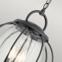 Elstead Lighting Vandalia lampa wisząca zewnętrzna 3x60 W czarna KL-VANDALIA8-L zdj.4
