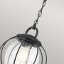 Elstead Lighting Vandalia lampa wisząca zewnętrzna 1x60 W czarna KL-VANDALIA8-M zdj.4