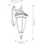 Elstead Lighting Venetian Rain kinkiet zewnętrzny 2x60 W brązowy KL-VENETIAN2-M zdj.2