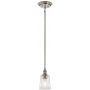 Elstead Lighting Waverly lampa wisząca 1x60 W cyna KL-WAVERLY-MP-CLP zdj.1