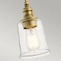 Elstead Lighting Waverly lampa wisząca 1x60 W mosiądz KL-WAVERLY-MP-NBR zdj.4
