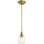 Elstead Lighting Waverly lampa wisząca 1x60 W mosiądz KL-WAVERLY-MP-NBR zdj.1