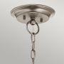 Elstead Lighting Waverly lampa wisząca 3x60 W cynowa KL-WAVERLY3-CLP zdj.3