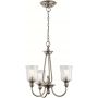 Elstead Lighting Waverly lampa wisząca 3x60 W cynowa KL-WAVERLY3-CLP zdj.1