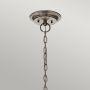 Elstead Lighting Waverly lampa wisząca 5x60 W cynowa KL-WAVERLY5-CLP zdj.5