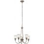 Elstead Lighting Waverly lampa wisząca 5x60 W cynowa KL-WAVERLY5-CLP zdj.1