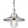 Elstead Lighting Klampenborg lampa wisząca 1x60 W srebrna KLAMPENBORG8 zdj.1