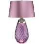 Elstead Lighting Lena lampa stołowa 1x60 W 1x7 W LED fioletowa LENA-TL-L-PLUM zdj.1