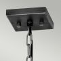 Elstead Lighting Louvre lampa wisząca 1x60 W szary/popielaty LOUVRE-1P zdj.7