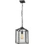 Elstead Lighting Louvre lampa wisząca 1x60 W szary/popielaty LOUVRE-1P zdj.3