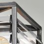 Elstead Lighting Louvre lampa podsufitowa 4x60 W szara LOUVRE-4F zdj.5