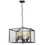 Elstead Lighting Louvre lampa wisząca 6x60 W szary/popielaty LOUVRE-6P zdj.3