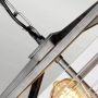 Elstead Lighting Louvre lampa wisząca 6x60 W szary/popielaty LOUVRE-6P zdj.5