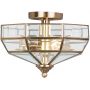 Elstead Lighting Old Park lampa podsufitowa 2x60 W antyczny mosiądz OLD-PARK-AB zdj.1