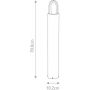 Elstead Lighting Paignton lampa stojąca zewnętrzna 1x40 W stal PAIGNTON-B-SS zdj.2