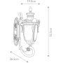 Elstead Lighting Philadelphia kinkiet zewnętrzny 1x60 W postarzany brąz PH2-M-OB zdj.2