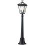 Quintiesse Alford Place lampa stojąca zewnętrzna 2x40 W czarna QN-ALFORD-PLACE-4B-S-MB zdj.1