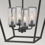 Quintiesse Alford Place lampa wisząca 4x40 W czarna QN-ALFORD-PLACE-4P-MB zdj.5