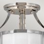Quintiesse Chance lampa podsufitowa 2x60 W polerowany nikiel QN-CHANCE-SF-S-PN zdj.2