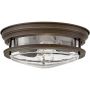 Quintiesse Hadrian lampa podsufitowa 2x40 W przezroczysta/olejowany brąz QN-HADRIAN-FS-OZ-CLEAR zdj.1